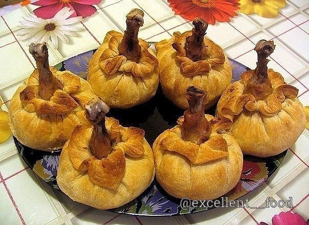 "Куриные ножки в мешочке" "Куриные ножки в мешочке"