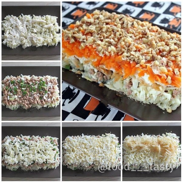Салат с печенью трески. Вкусно