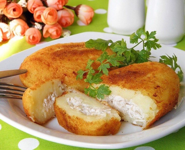 ЗРАЗЫ С КУРОЧКОЙ