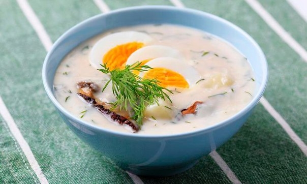 Французский куриный суп-пюре