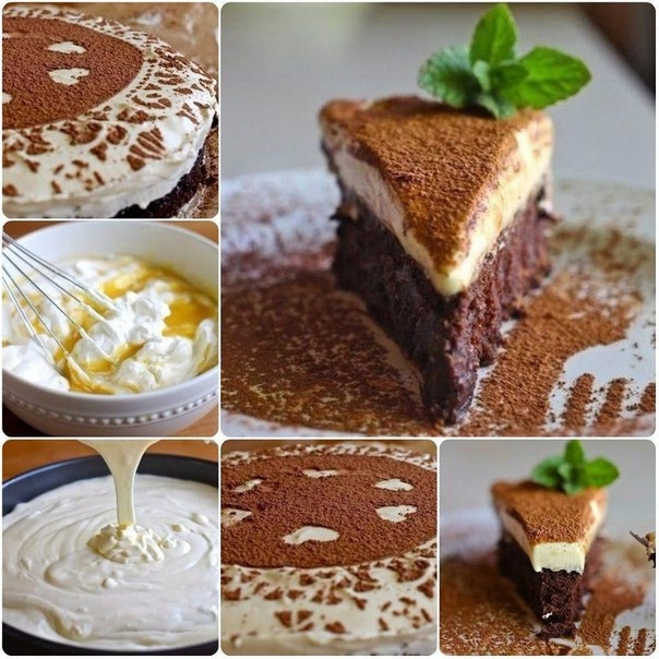 Невероятно вкусный трюфельный торт с муссом из белого шоколада