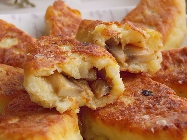 ЗРАЗЫ С ГРИБОЧКАМИ