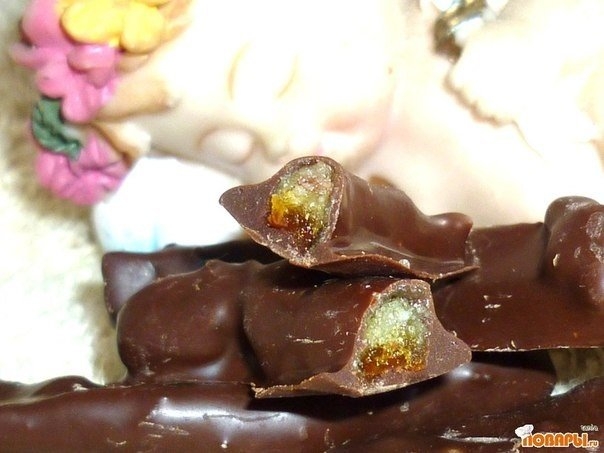 Апельсиновые шкурки в шоколаде