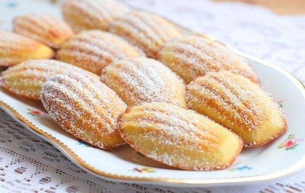 Вкусное домашнее печенье "Мадлен" за 15 минут.