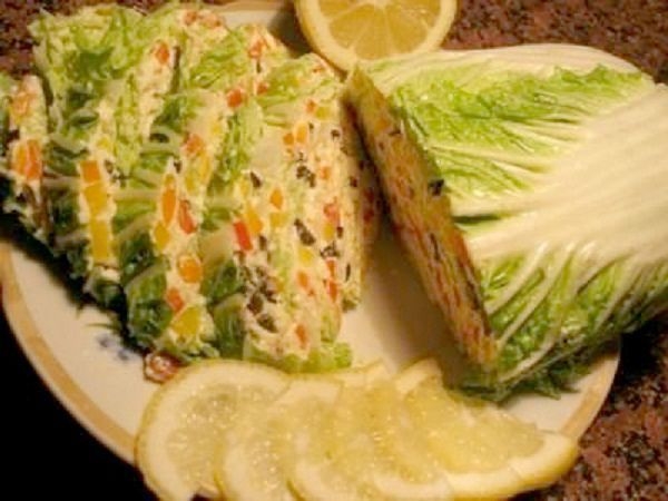 Закуска из пекинской капусты Закуска из пекинской капусты