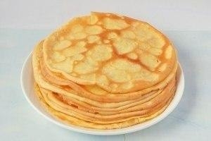 Сырные блины.