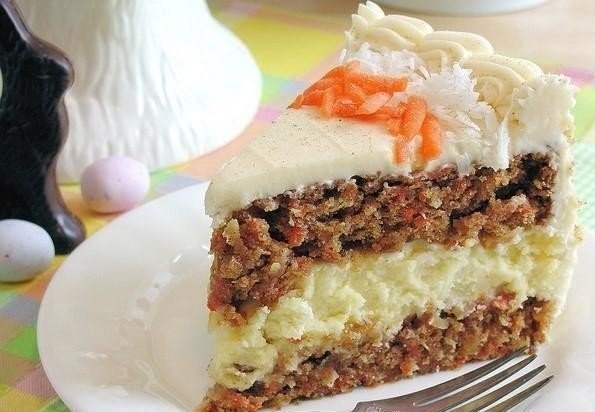 Морковный торт-чизкейк