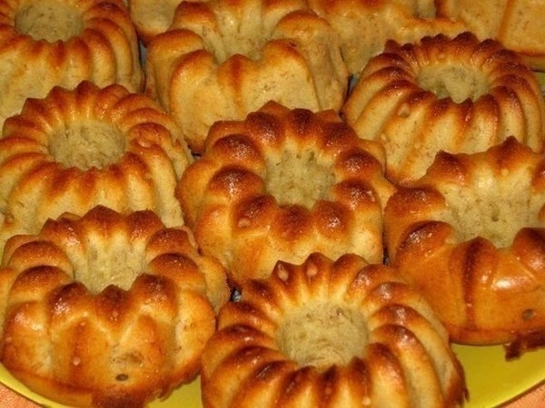 Банановые кексики