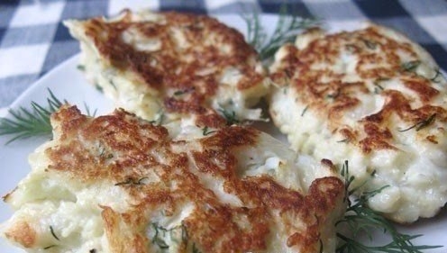 Рыбные котлеты с цветной капустой Рыбные котлеты с цветной капустой