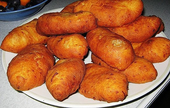 Пирожки опарные картофельные