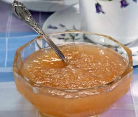 Яблочное желе с ароматом имбиря и лимона