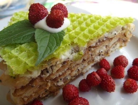 Маковый торт без выпечки