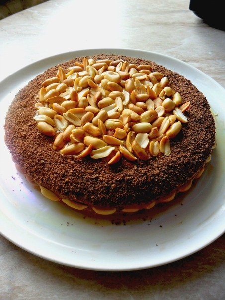 Очень вкусный тортик "Лакомка"