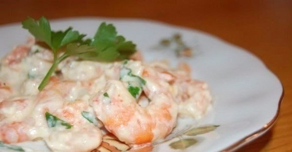 Креветки с соусом Креветки с соусом