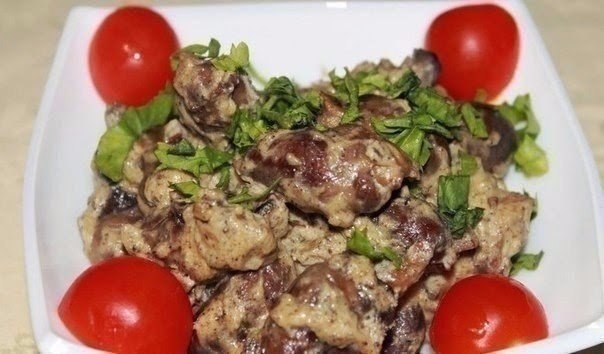 КУРИНЫЕ СЕРДЕЧКИ: