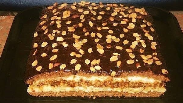 Торт &laquo;Домашний&raquo; с потрясающим вкусом. Попробовав раз, теперь готовлю постоянно!