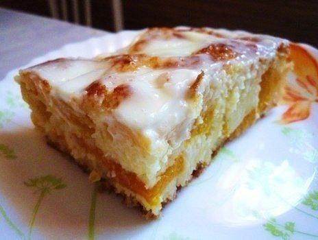Пирог Персиковое наслаждение.