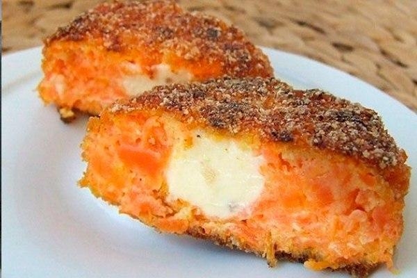 Морковные котлеты на скорую руку .