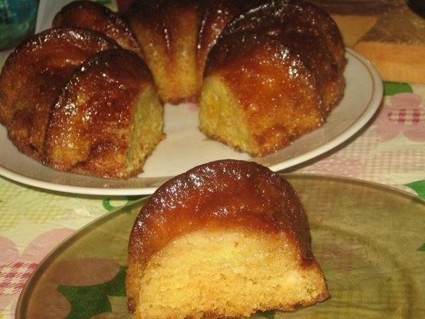 Мандариновый пирог без муки.