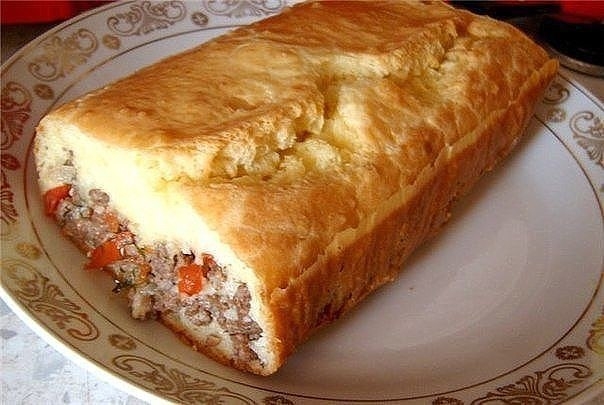 'Ленивый' пирог с начинкой... 'Ленивый' пирог с начинкой...