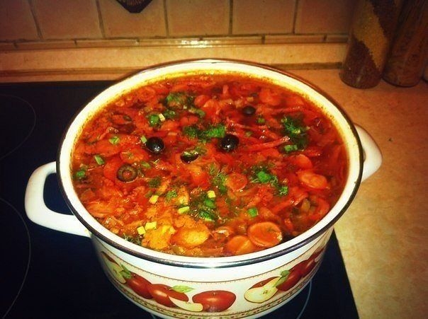 ВКУСНЕЙШАЯ СОЛЯНКА ВКУСНЕЙШАЯ СОЛЯНКА