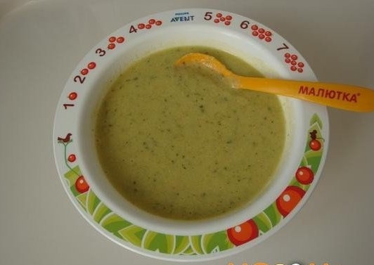 Супчик из кабачков для самых маленьких Супчик из кабачков для самых маленьких