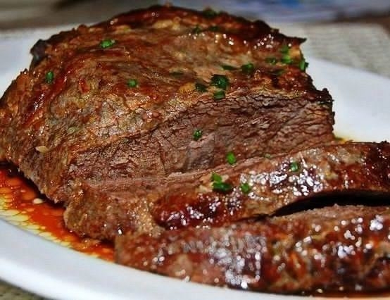 ЗАПЕЧЕННАЯ ГОВЯДИНА С ГОРЧИЦЕЙ