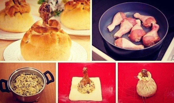 Куриные ножки в мешочке! Куриные ножки в мешочке!