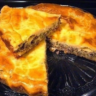 МЯСНОЙ ПИРОГ - ЛЕГЧЕ НЕ БЫВАЕТ!!! Лучшего теста для наливных пирогов я нигде не встречала.Основное е