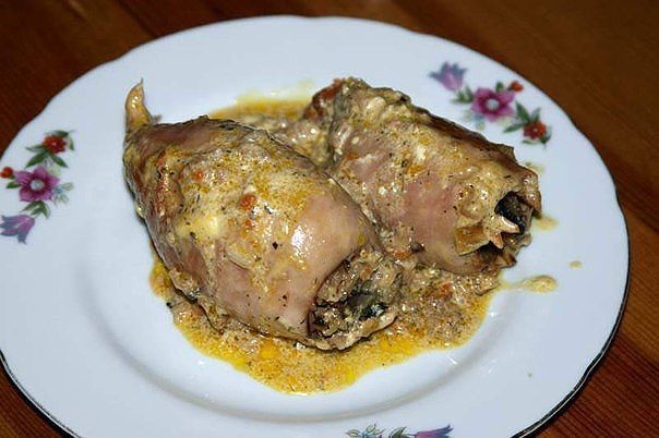 На ужин ФАРШИРОВАННЫЕ КАЛЬМАРЫ В МУЛЬТИВАРКЕ! Будут по вкусу даже самым