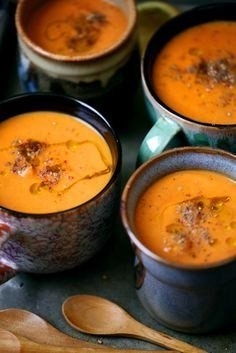 Морковный суп с белой фасолью(Постный) Морковный суп с белой фасолью(Постный)