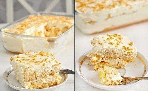 Тирамису с ананасами