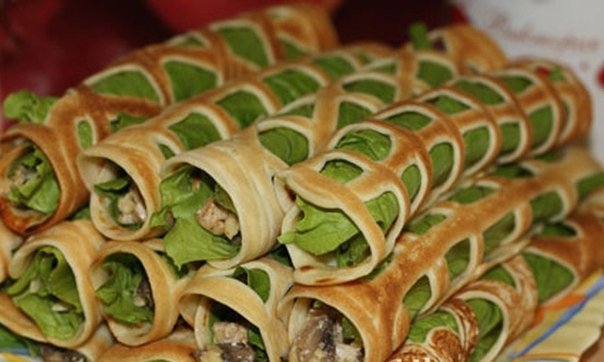 Блинная закуска Макраме