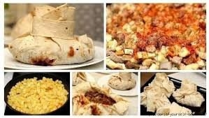 "Мясо в армянском лаваше"