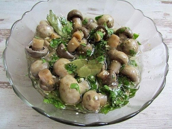 Шампиньоны по-корейски !