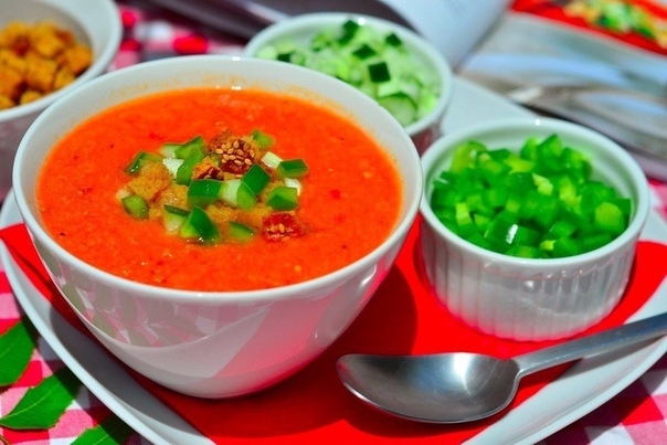 Гаспачо - суп из томатов