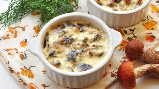 Порадуйте себя любимых- Жульен с курицей и грибами