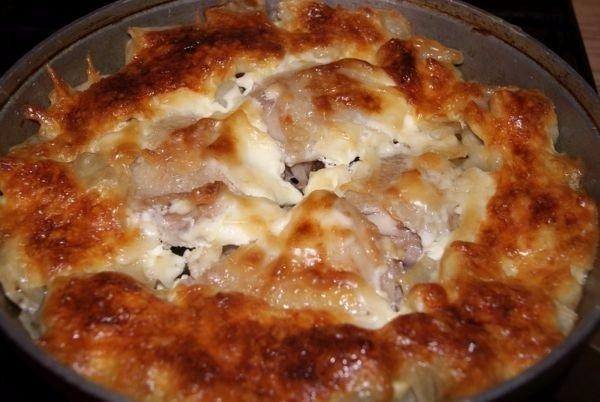 Куриные бедра в картофельном кольце. Куриные бедра в картофельном кольце.