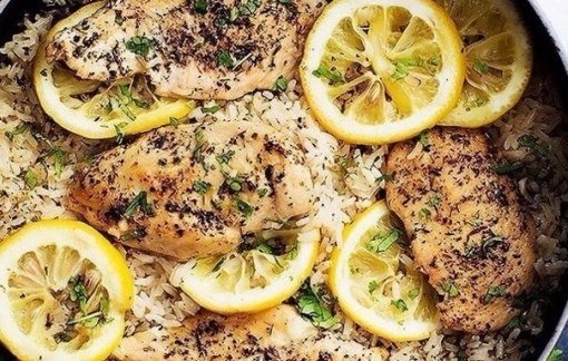Рис с курицей и лимоном Рис с курицей и лимоном