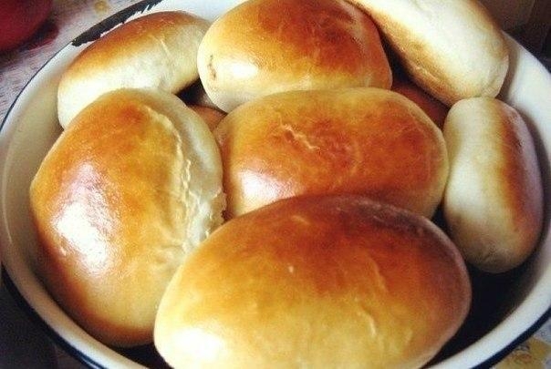 Пирожки за пять минут. Ну очень легкое тесто.