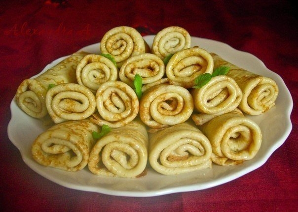 Блинчики на кипятке.