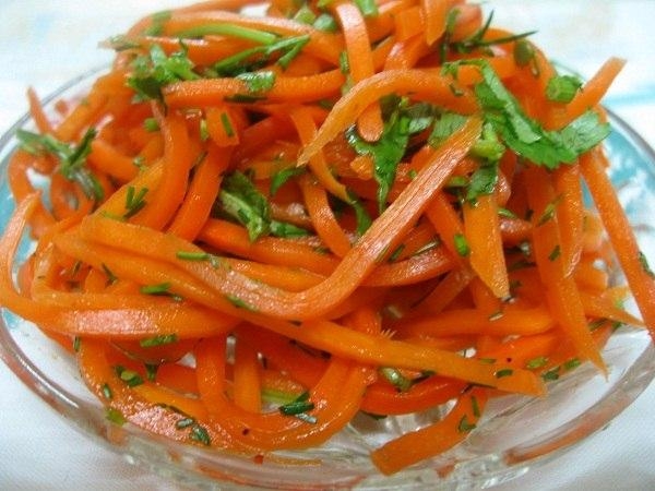 Рецепт приготовления морковки по-корейски Рецепт приготовления морковки по-корейски