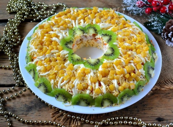 КУРИНЫЙ САЛАТИК НА НОВЫЙ ГОД КУРИНЫЙ САЛАТИК НА НОВЫЙ ГОД