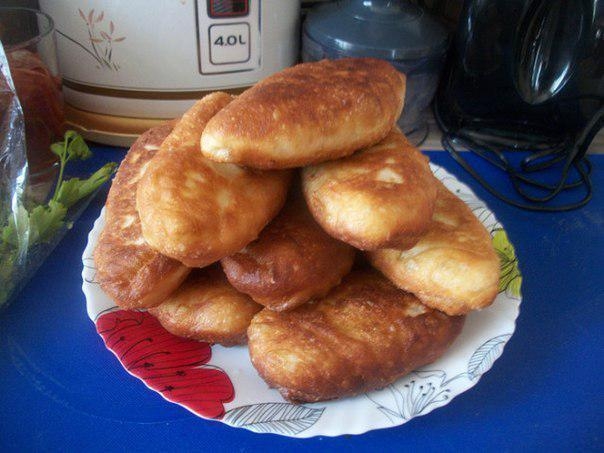 Жареный пирожки на заварном тесте