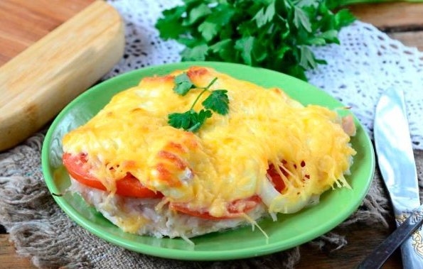 ОБАЛДЕННАЯ КУРИНАЯ ГРУДКА ПОД ШУБОЙ ОБАЛДЕННАЯ КУРИНАЯ ГРУДКА ПОД ШУБОЙ