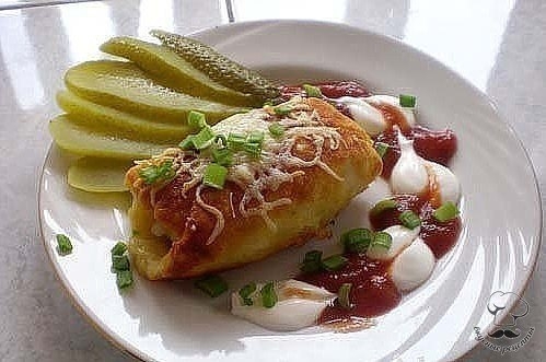 КАРТОФЕЛЬНЫЕ РУЛЕТИКИ С МЯСОМ.