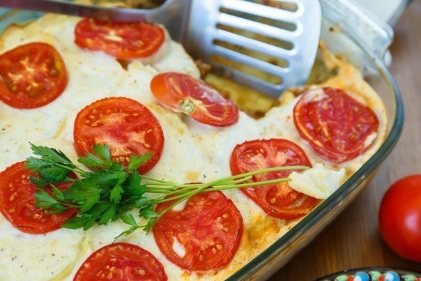 МЯСНАЯ ЗАПЕКАНКА "МЕЧТА МУЖА"