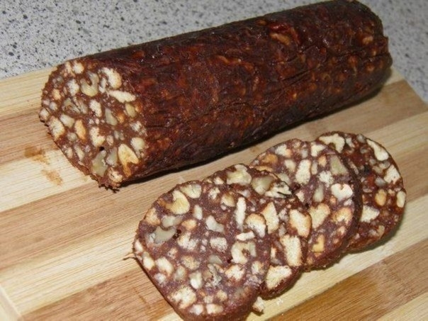 ШОКОЛАДНАЯ КОЛБАСКА ￼