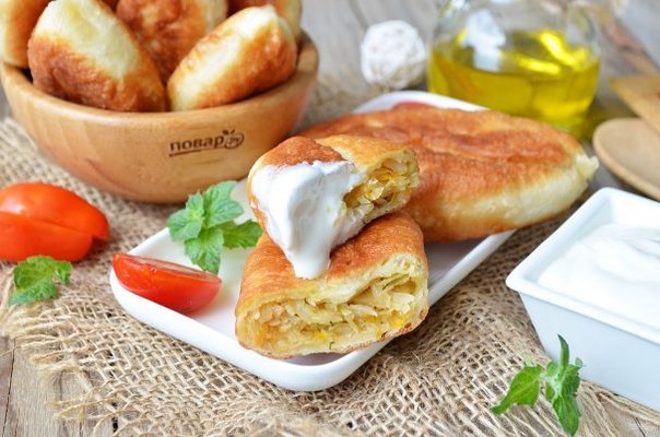 Пирожки с капустой (мастер-класс)
