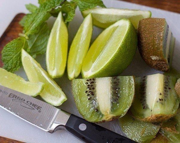 Безалкогольный мохито с киви